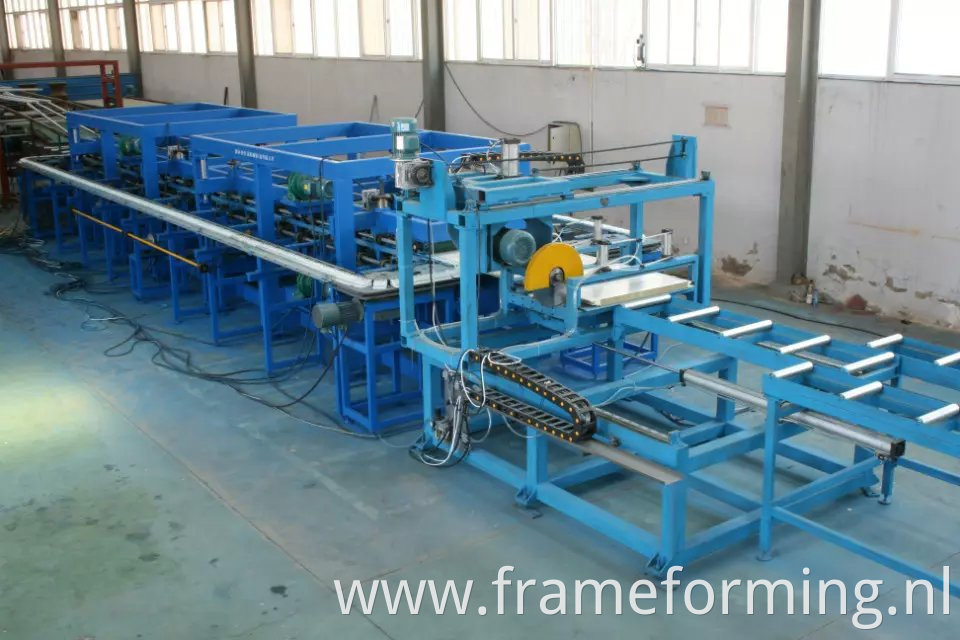 rock wool roof panel machine